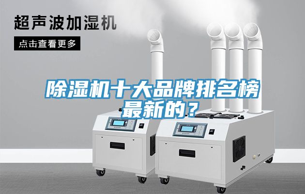 除濕機(jī)十大品牌排名榜 最新的？