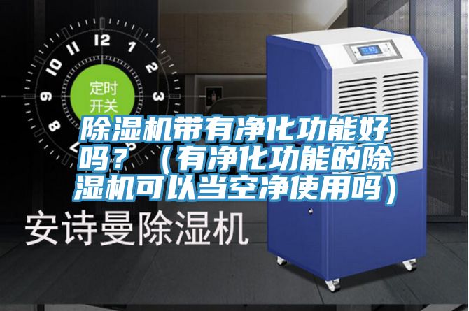 除濕機帶有凈化功能好嗎？（有凈化功能的除濕機可以當空凈使用嗎）