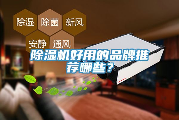 除濕機(jī)好用的品牌推薦哪些？