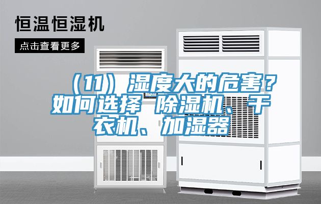 （11）濕度大的危害？如何選擇 除濕機(jī)、干衣機(jī)、加濕器