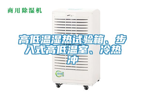 高低溫濕熱試驗箱、步入式高低溫室、冷熱沖