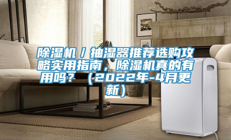 除濕機(jī)／抽濕器推薦選購(gòu)攻略實(shí)用指南，除濕機(jī)真的有用嗎？（2022年-4月更新）
