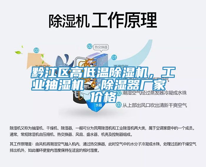 黔江區(qū)高低溫除濕機(jī)，工業(yè)抽濕機(jī)  除濕器廠家 價(jià)格